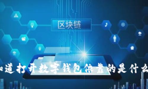 你知道打开数字钱包依靠的是什么吗？