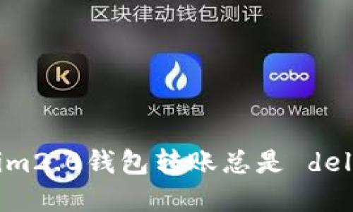 为什么你的Tokenim2.0钱包转账总是 delay？让我们来看看！