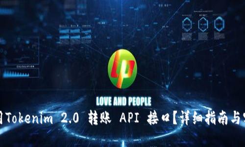 如何使用Tokenim 2.0 转账 API 接口？详细指南与实用技巧